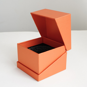 Eco Friendly Biodegradable Custom <b>Square</b> Flip Top Rigid Gift Box Recyclable Four-Color Printing Custom Logo Size Contact Us - Product Image 5