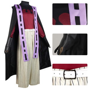 Costume de cosplay Oni-Sword Doma, ensemble Domatsu, tailles XS, S, M, L, XL, XXL, XXXL, jeu de rôle anime japonais, tissu polyester, été 2023 - Product Image 3
