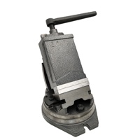 Étau de fraiseuse de précision étau d'angle pivotant à 2 voies Q41 ouvert 95MM étau d'inclinaison de fraiseuse