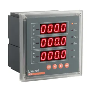 Acrel ACR320/EL medidor de panel de pantalla LCD medidor de panel trifásico Modbus medidor de panel digital RS485