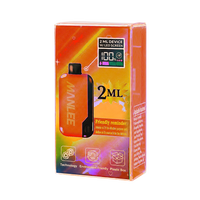 Vente flash - Boîte en PVC transparente holographique laser orange MANLEE, emballage personnalisé en PET transparent pour la protection des produits
