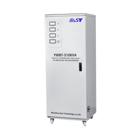EAST Transformer penstabil voltase, mesin terintegrasi seri YWBT-D/S 3KVA-50KVA 220V AVR SCR kompatibel dengan LCD/LED 50Hz