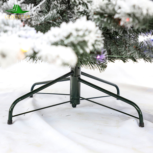 Nouvelle conception, arbre de Noël artificiel floqué blanc neige de 2,3 m, de haute qualité, écologique et personnalisé, pour la décoration des fêtes - Product Image 6