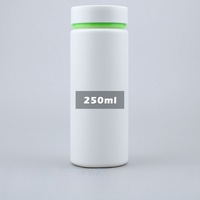 Vente en gros de flacons en plastique HDPE pour pilules, contenants pour capsules de vitamines, emballages pour compléments alimentaires et médicaments, à large ouverture