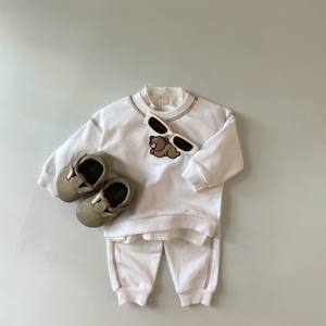 2 Stuks Zoete Stijl Lente Herfst Peuter Kleding Voor Baby Jongen En Meisje Kinderen Trainingspak Pak Voor Kinderen - Product Image 3