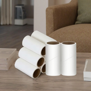 Panno per la pulizia dei capelli a rullo Extra appiccicoso bianco fatto da animali domestici macchina per carta manuale di filetto adesivo - Product Image 5