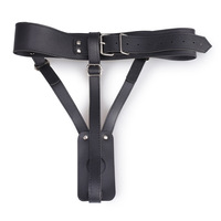 Amazon Best-seller : Double Godemichet Strap-On Noir pour Jouet Sexuel, Godemichet Supplémentaire Ajoutable
