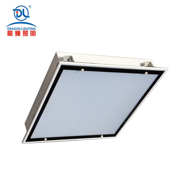 40W IP65 LED Panel Light High Efficiency Office Ceiling Lighting, Uniform Emitting Flat Panel Light Commercial Indoor Fixture