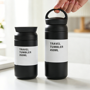Classic Stainless Steel Vacuum Insulated <b>Cup</b> Custom Logo Flask With Lids Double Wall Thermal Mug BPA Free - Product Image 4