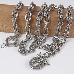 Marine Grade 316 Stainless Steel Boat Anchor <strong>Chain</strong> with 2 Pcs Anti-Off Shackles - Product Image 4