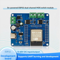 Module de commutation MOS double canal ESP32 DC5-60V module Wifi et BLE ESP32-32E embarqué