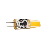 Lot de 10 mini ampoules LED G4 COB, lumière DC 12V blanc chaud, angle de faisceau 360°, projecteur pour lustre en cristal, design industriel, IP33 Ra90