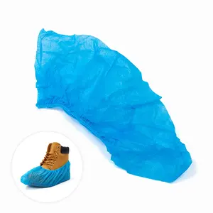 Factory Direct Disposable Thicken New Material Nonwoven Shoe Cover Non-slip Shoe Cover for Personal Protection
