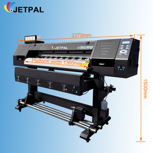 Jetpal 1,3 m XP600 cabezal de impresión ECO solvente máquina de impresión digital de inyección de tinta de gran formato ECO solvente impresora para vinilo y Póster - Product Image 4