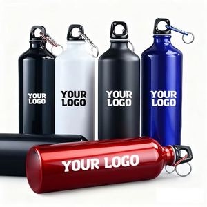Bouteille d'eau sportive en métal réutilisable de 17 oz, personnalisée avec logo imprimé, colorée, pour cadeau d'entreprise ou d'activité promotionnelle - Product Image 1
