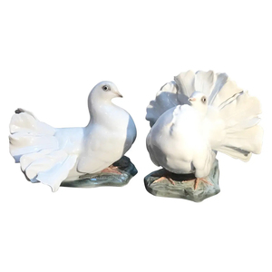 Figurita de cerámica de <span class=keywords><strong>Capodimonte</strong></span> para palomas, accesorio personalizable de <span class=keywords><strong>porcelana</strong></span> - Product Image 2