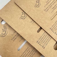 FSC Custom New Hanging Kraft Paper Head Card Printing Offset Product Blister Product Packaging Header Paper Card