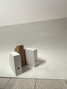 Écologique pliable imprimé carton ondulé organisateur de stockage de bureau Carton entrepôt étagères pliables dossiers emballage - Product Image 4