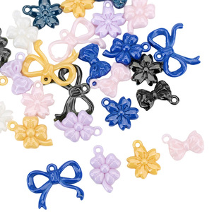Pendentif en céramique fleur et nœud pour la fabrication de bijoux DIY, accessoires en gros, collection Printemps 2026, origine Zhejiang - Product Image 4