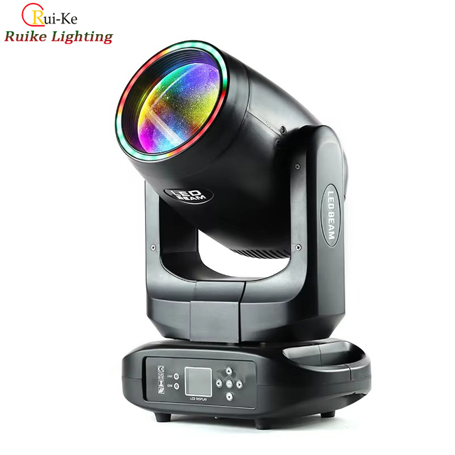 LED Beam 200w Moving Head Light with Ring for Banquet Party Club Concert