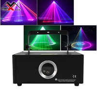 Neuester Mini 3D Laser projektor 1W bis 5W Laserlicht Show Disco DJ Stage Lights Animation Projektor