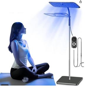 Panel de Terapia de Luz Roja LED con Soporte Manual Ajustable, Dispositivo de Terapia de Luz Infrarroja NIR, Admite Montaje Horizontal y Vertical - Product Image 4