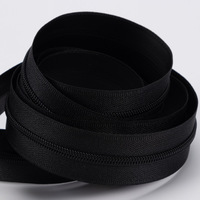 #7 Wasserdichter Reißverschluss Nylon PU PVC Reißverschluss lange Kette für Heimtextilien und Zelt Nylon Reißverschluss-Rolle Hersteller