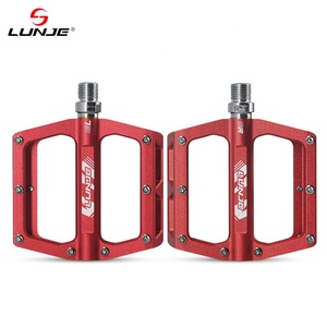 LUNJE Pédale de vélo de montagne en alliage d'aluminium Roulement DU Perine Pédales antidérapantes ultra légères pour vélos - Product Image 4