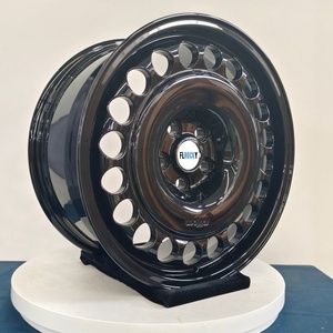 Jantes en alliage d'aluminium forgées Flrocky Manufacturing Black Stock Car 20x9 <span class=keywords><strong>pouces</strong></span> 5x108 60.1 Offset 39 pour SUV Jetour T2 <span class=keywords><strong>Renault</strong></span> - Product Image 1