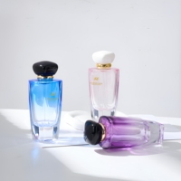 Offre Spéciale Prix Usine Personnalisé Transparent Rechargeable Réutilisable Flacon de Parfum de Luxe Pompe Vaporisateur Bouchon 30ml/50ml Sérigraphie