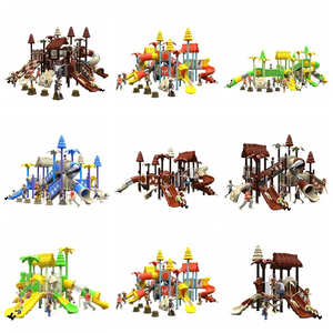 Kombination Kunststoff Kinder Kinder Rutsche Outdoor Rutsche Einfache Schulkinder Ausrüstung Outdoor Spielplatz mit Schaukel - Product Image 6