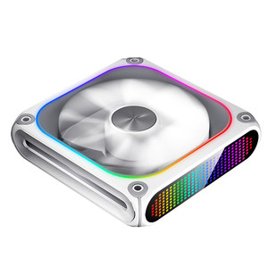 Ventilateur <span class=keywords><strong>AIGO</strong></span> avec écran matriciel de pixels, animation personnalisable, cadre en aluminium avec ventilateur de dissipation thermique pour boîtier d'ordinateur - Product Image 5