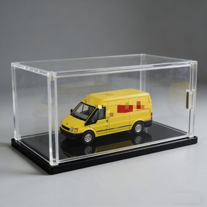 Popular Eco-Friendly Washable for Acrylic <b>Display</b> <b>Case</b> with Black Base for Model Cars and Home Collections - Product Image 1