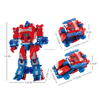 Jouets de montre robot électronique créatifs, montre robot transformable, jouets de montre de transformation pour enfants