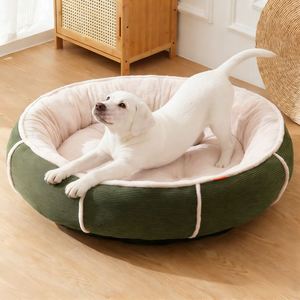 Luxury Modern Classic Cartoon Comfortable Dog Bed for Small & Large Dogs with Corduroy and PP Cotton Fill - Product Image 5