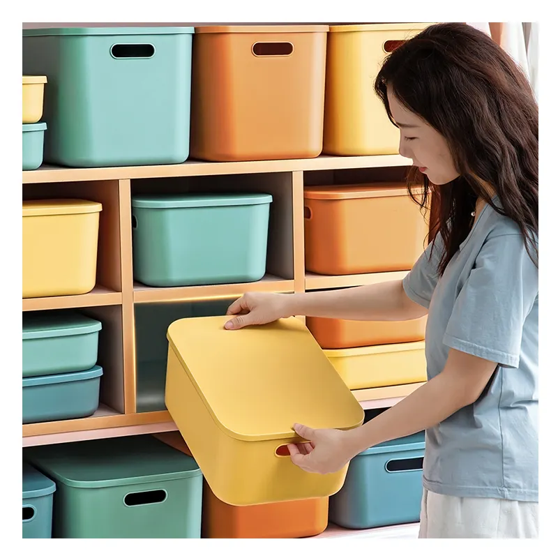 XingYou 홈 스토리지 박스 컨테이너 커버 천 저장 상자 물 증거 식품 저장 상자