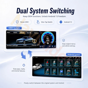 Pantalla Android Carplay 2din para Benz Clase C W204 2011-2013 Reproductor Multimedia de Video, Radio para Auto, GPS, Navegación, Estéreo para Auto - Product Image 3
