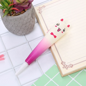 <span class=keywords><strong>Stylo</strong></span> créatif anti-stress G50, souple, se redresse lentement après une flexion, <span class=keywords><strong>stylo</strong></span> promotionnel, fonction d'écriture, caoutchouc adhésif, encre gel 0,5 mm - Product Image 4