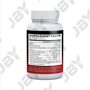 JBY Großhandel Glucosamin Chondroitin Kurkuma MSM Kapseln Kräuter-Gelenkunterstützung Nahrungsergänzungsmittel Hochwertige Diätetische Unterstützung - Product Image 2