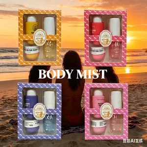 Ensemble trois-en-un de lotion pour le corps, gel douche et <span class=keywords><strong>parfum</strong></span> numérique brésilien le plus vendu, <span class=keywords><strong>parfum</strong></span> de citron et de mangue, marque de <span class=keywords><strong>parfum</strong></span> haut de gamme pour femmes - Product Image 4