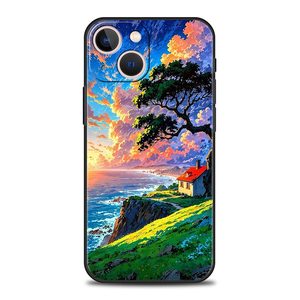 <span class=keywords><strong>Coque</strong></span> de téléphone en silicone pour iPhone 16, 13, 15, 14, 12, 11 Pro MAX, XR, X, SE, XS, 7, 8 Plus - Product Image 5