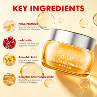 Crème Visage Illuminatrice IREV à Marque Blanche, Vitamine, Niacinamide, Antioxydante, Éclaircissante, Anti-rides, Hydratante