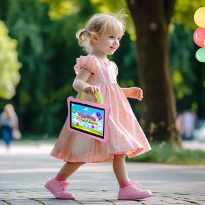 High Quality7 <b>Inch</b> Kids Educational School Learning <b>Tablet</b> PC <b>Android</b> 15 6+12GB Wi-Fi OEM Anti-Drop Protective Case - Product Image 5