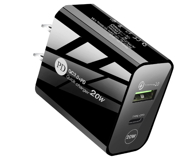 Chargeur rapide noir