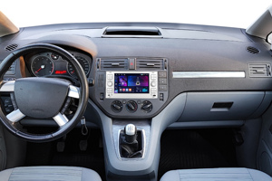 Podofo 7" 4+64GB for Ford Android Car Radio <b>Wireless</b> CarPlay Android Auto WiFi GPS BT EQ Type-C EU Stock - Product Image 4