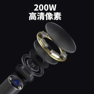 High Definition 1080P Wireless Wifi Endoscope 6.4mm Waterproof Camera For Auto Repair Plumbing Inspection - Product Image 4