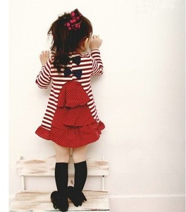 Ropa de Primavera para Niños, Vestidos Casuales Bonitos con Volantes para Niñas, de Proveedor Chino - Product Image 5