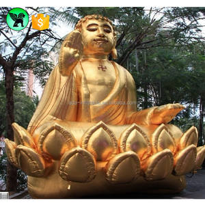 Bouddha gonflable géant haut de gamme, 10 à 5m, personnalisé, pour événement, A4798 - Product Image 1