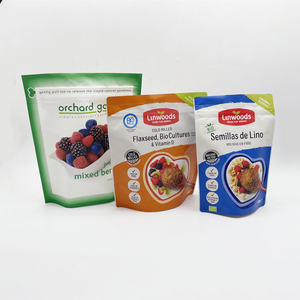 Bolsa <span class=keywords><strong>de</strong></span> Mylar Personalizada, Ecológica, Reutilizable, con Cierre, para Envasado <span class=keywords><strong>de</strong></span> Cereales Mixtos, Frutos Secos y Aperitivos - Product Image 2