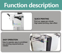 Haute qualité utilisée pour Riso FW5000 Fax Option A3 Machine d'impression numérique Type général couleur Duplicateur copieurs